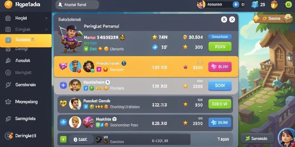 Mode multiplayer yang memungkinkan bersaing dengan teman.