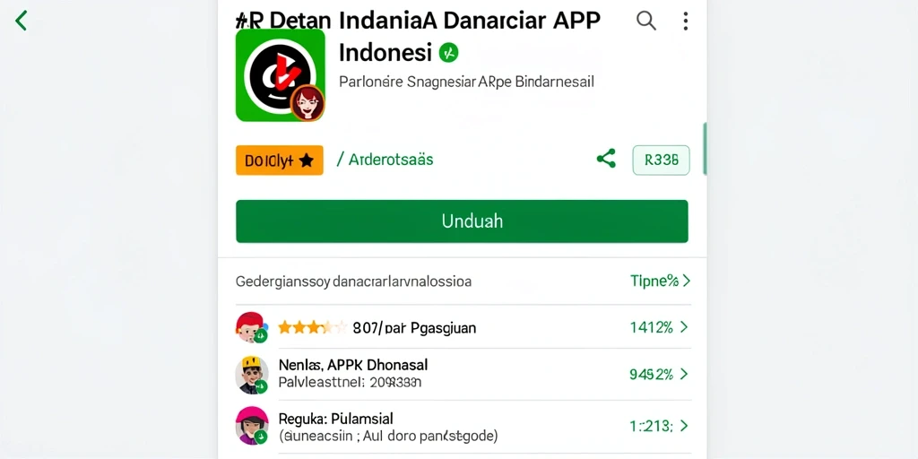 Menu utama dengan navigasi yang intuitif.
