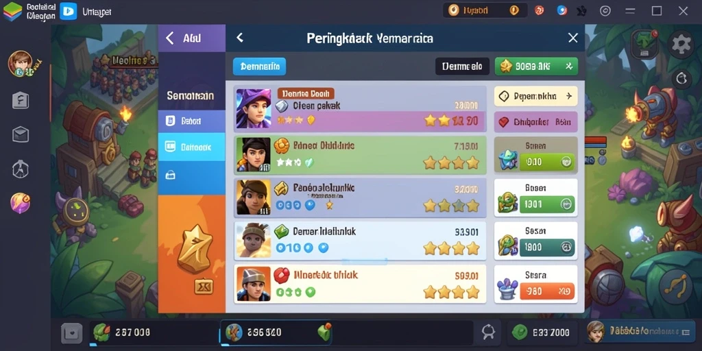 Menu event yang berisi informasi tentang event terkini dan hadiah menarik.