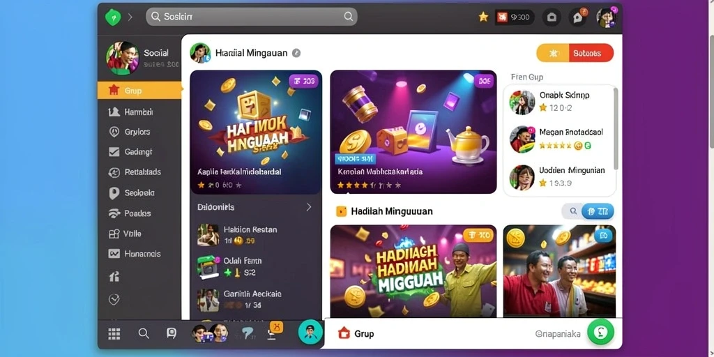 Pengalaman bermain multiplayer yang seru.