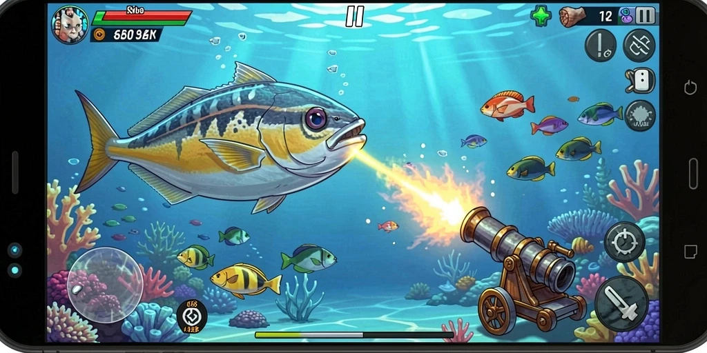 Fitur multiplayer yang memungkinkan bersaing dengan teman.