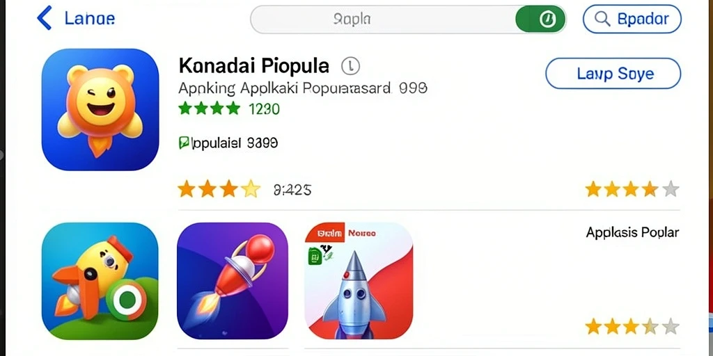 Layar peluang dan hadiah yang menampilkan berbagai opsi.