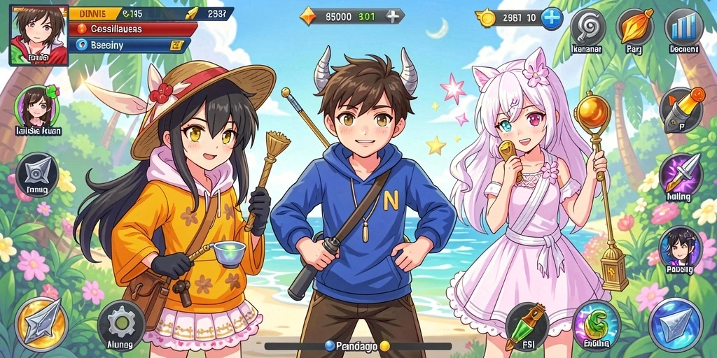 Contoh gameplay yang menegangkan dan menyenangkan.