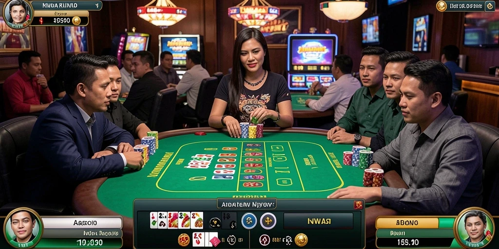 Tangkapan layar dari gameplay yang menegangkan.