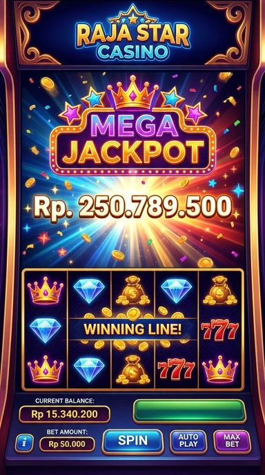 rajastar — layar beranda